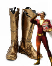 Laden Sie das Bild in den Galerie-Viewer, DC Shazam! Billy Batsons Cosplay Schuhe Stiefel