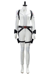 Film Black Widow Suit Jumpsuit Cosplay Kostüm Weiß Version