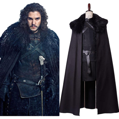 Game of Thrones GoT Jon Snow Jon Schnee Nacht Seher Outfit Cosplay Kostüm