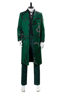 Gotham - Staffel 5 Riddler Edward Nygma Cosplay Kostüm Grün Set