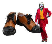 Laden Sie das Bild in den Galerie-Viewer, Joker Film 2019 Joaquin Phoenix Arthur Fleck Schuhe Cosplay Schuhe