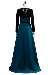 Königin Anna Frozen 2 Die Einkönigin Anna Kleid Cosplay Kostüm