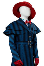 Laden Sie das Bild in den Galerie-Viewer, Mary Poppins&#39; Rückkehr Mary Poppins Returns (2018) Mary Poppins Cosplay Kostüm für Kinder