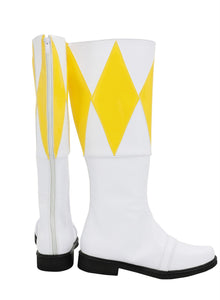 Mighty Morphin Power Rangers Trini Kwan Gelb Ranger Stiefel Cosplay Schuhe
