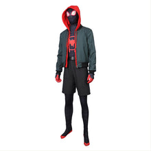 Laden Sie das Bild in den Galerie-Viewer, Miles Morales Spider-Man: Into the Spider-Verse Spider-Man: A New Universe Cosplay Kostüm Set