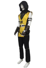 Laden Sie das Bild in den Galerie-Viewer, Mortal Kombat 11 Fighting Game Kampfspiel Scorpion Hanzo Hasashi Cosplay Kostüm Herren