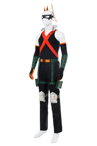 My Hero Academia Boku no Hero Akademia Katsuki Bakugou Kämpfeanzug Cosplay Kostüm