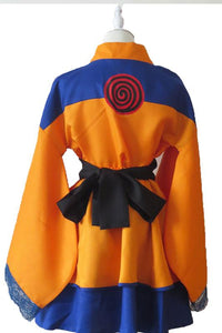 Naruto Uzumaki Naruto Uzumaki Cosplay Kostüm Kleid Frau Version