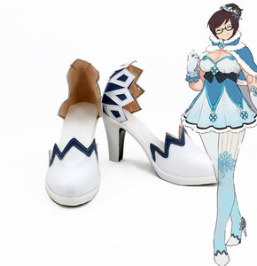 Overwatch Mei Cosplay Schuhe