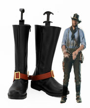 Laden Sie das Bild in den Galerie-Viewer, Red Dead Redemption 2 Arthur Morgan Cosplay Schuhe Stiefel