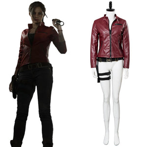 Resident Evil 2 Re Claire Redfield Neu Version Cosplay Kostüm
