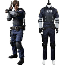 Laden Sie das Bild in den Galerie-Viewer, Resident Evil 2 Remake Re Leon Scott Kennedy Cosplay Kostüm NEU