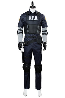 Resident Evil 2 Remake Re Leon Scott Kennedy Cosplay Kostüm
