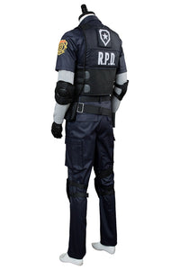 Resident Evil 2 Remake Re Leon Scott Kennedy Cosplay Kostüm NEU