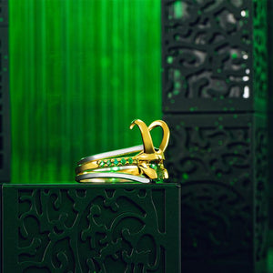 Ring für Loki 2021 Loki Ring 3tlg Ringe 925 Silber