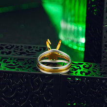 Laden Sie das Bild in den Galerie-Viewer, Ring für Loki 2021 Loki Ring 3tlg Ringe 925 Silber