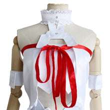 Laden Sie das Bild in den Galerie-Viewer, SAO Sword Art Online Cosplay Kostüm Asuna Yuuki Asuna Kleid Weiß