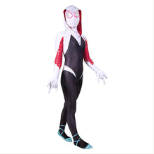 Laden Sie das Bild in den Galerie-Viewer, Spider-Man: Into the Spider-Verse Spider-Gwen Kinderkostüm für Mädchen Jumpsuit Cosplay