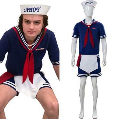 Steve Harrington Stranger Things 3 Scoops Ahoy Uniform Cosplay Kostüm NEU