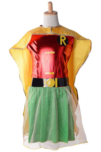 Teen Titans Robin - Dick Grayson für Mädchen Kinder Cosplay Kostüm Halloween Karnival