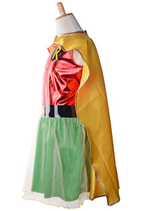 Teen Titans Robin - Dick Grayson für Mädchen Kinder Cosplay Kostüm Halloween Karnival