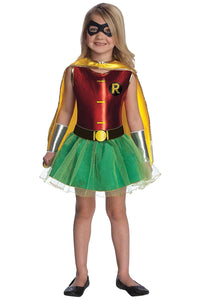Teen Titans Robin - Dick Grayson für Mädchen Kinder Cosplay Kostüm Halloween Karnival