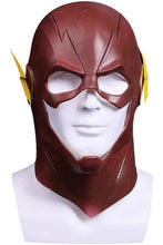Laden Sie das Bild in den Galerie-Viewer, The Flash Mask Latex Maske Helm Cosplay Maske Requisite