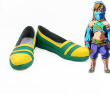 Laden Sie das Bild in den Galerie-Viewer, The Legend of Zelda: Breath of the Wild Link Cosplay Schuhe