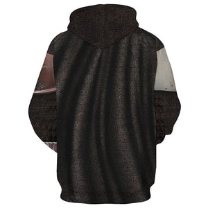 The Mandalorian Star Wars Hoodie Jacke mit Reißverschluss Pullover mit Kaputze Sweatshirt
