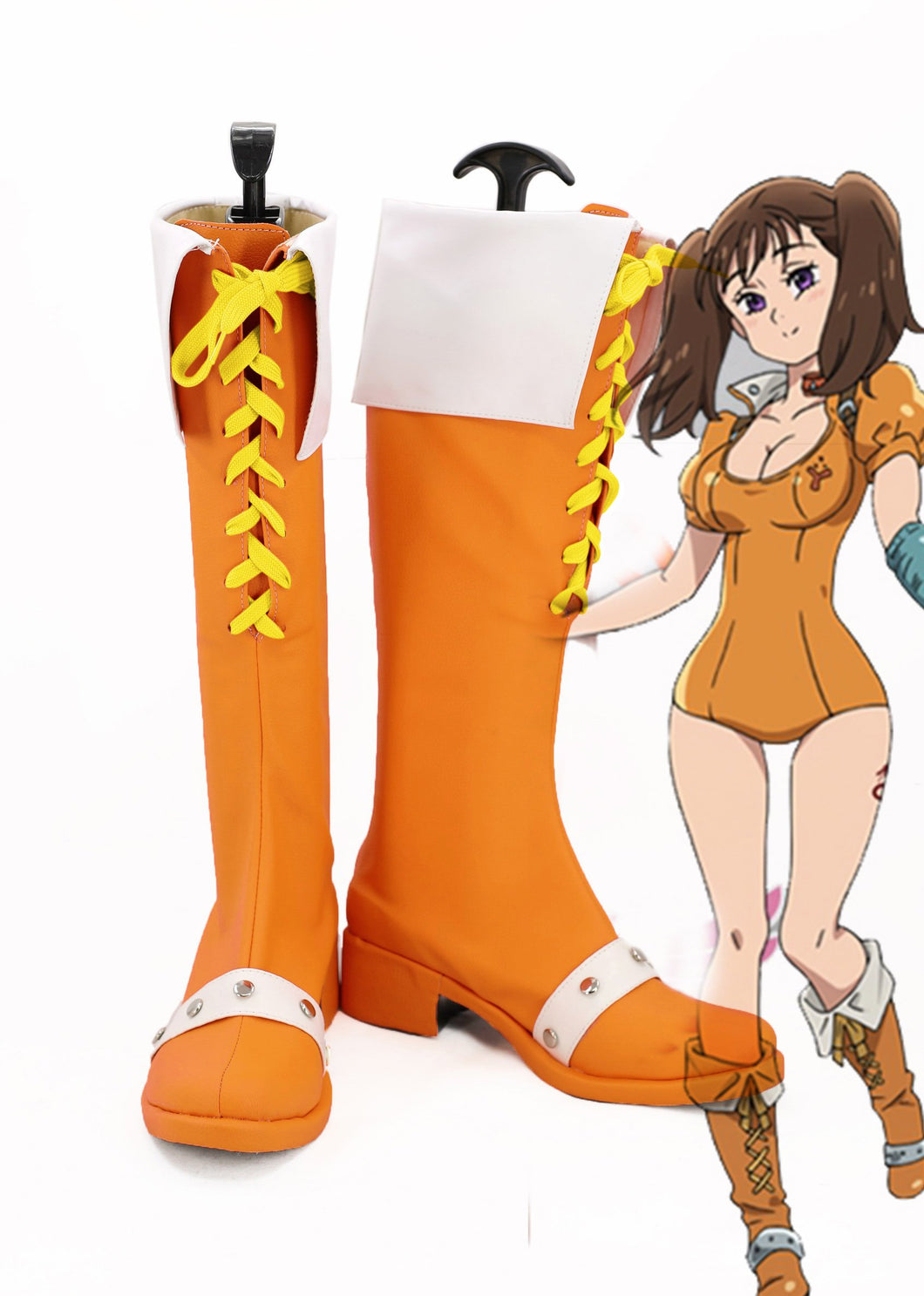 The Seven Deadly Sins Serpent's Sin of Envy Diane Cosplay Schuhe Stiefel
