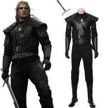 Laden Sie das Bild in den Galerie-Viewer, The Witcher Der Hexer Henry Cavill Geralt Geralt von Riva Cosplay Kostüm Version B