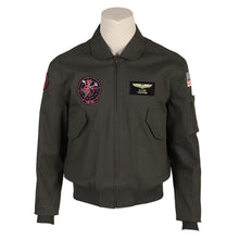 Laden Sie das Bild in den Galerie-Viewer, Top Gun 2 Tom Cruise Jacke Lt. Pete Maverick Mitchell Pilot Jacke Cosplay Kostüm