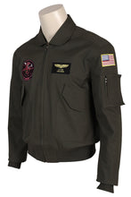 Laden Sie das Bild in den Galerie-Viewer, Top Gun 2 Tom Cruise Jacke Lt. Pete Maverick Mitchell Pilot Jacke Cosplay Kostüm