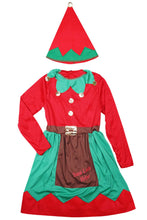 Laden Sie das Bild in den Galerie-Viewer, Weihnachten Kleid Kinder für Mädchen Fancy Kleid Partykleid