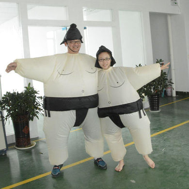 Fatsuit Aufblasbar Kostüm Fettkostüm Erwachsen Karneval Halloween Party Sumo Sumou Wrestler Kostüme