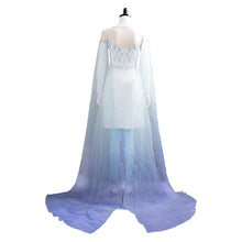Laden Sie das Bild in den Galerie-Viewer, Ahtohallan Königin Elsa Kostüm Elsa Frozen 2 Die Eiskönigin 2 Schneeflocke Cosplay Kleid