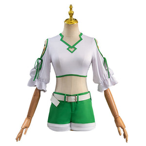 Anime Sousou no Frieren Kanne Cosplay Kostüm Set