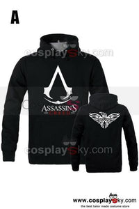 Assassin's Creed 4 Black Cosplay Kapuzenpulli Kostuem