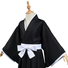 Laden Sie das Bild in den Galerie-Viewer, Kinder Kimono Bleich Kurosaki ichigo/Kuchiki Rukia/HitsugayaToushirou Cosplay Halloween Karneval Kostüm
