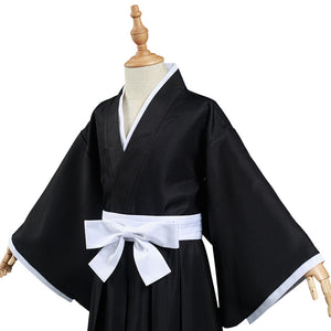 Kinder Kimono Bleich Kurosaki ichigo/Kuchiki Rukia/HitsugayaToushirou Cosplay Halloween Karneval Kostüm