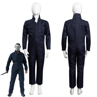 Kinder Halloween Kills 2021 Michael Myers Cosplay Outfits Halloween Karneval Jumpsuit