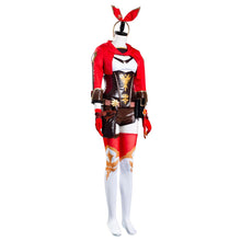 Laden Sie das Bild in den Galerie-Viewer, Genshin Impact Amber Cosplay Kostüm Jumpsuit Halloween Karneval Kostüm Set