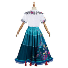Laden Sie das Bild in den Galerie-Viewer, Kinder Encanto Mirabel Kleid Cosplay Kostüme Halloween Karneval Outfits