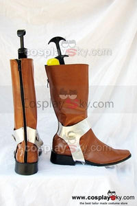 Chrono Trigger Witcher Cosplay Stiefel Schuhe Braun