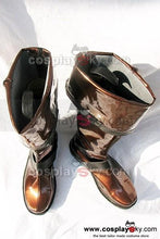 Laden Sie das Bild in den Galerie-Viewer, D.Gray-man Lavi Cosplay Stiefel Schuhe Dunkelbraun
