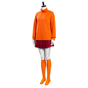 Scooby-Doo Velma Dinkley Cosplay Halloween Karneval Kostüm