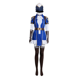 Arcane: League of Legends Caitlyn the Sheriff of Piltover Cosplay Kostüme Halloween Karneval Outfits