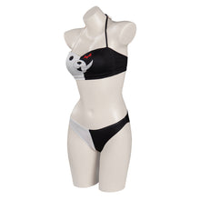 Laden Sie das Bild in den Galerie-Viewer, Danganronpa Monokuma Bikini zweiteilige Badeanzug Halloween Karneval Outfits