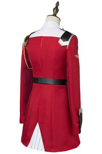 DitF Darling in the Franxx Code 002 Zero Two Uniform Cosplay Kostüm