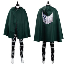 Laden Sie das Bild in den Galerie-Viewer, Attack on Titan Shingeki no Kyojin Scouting Legion Uniform Cosplay Kostüm